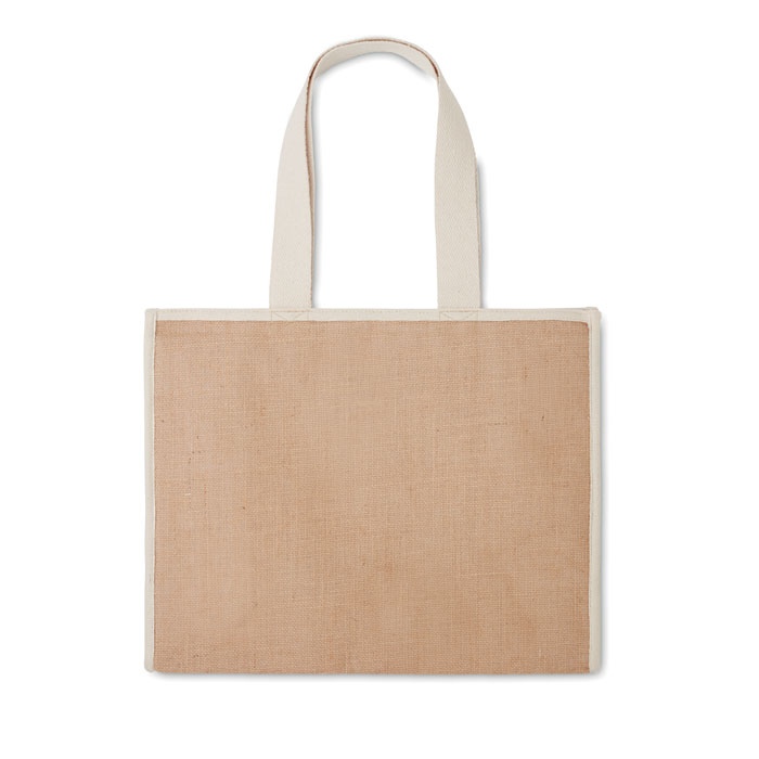 Sac shopping en toile et jute - CAMPO DE GELI 3