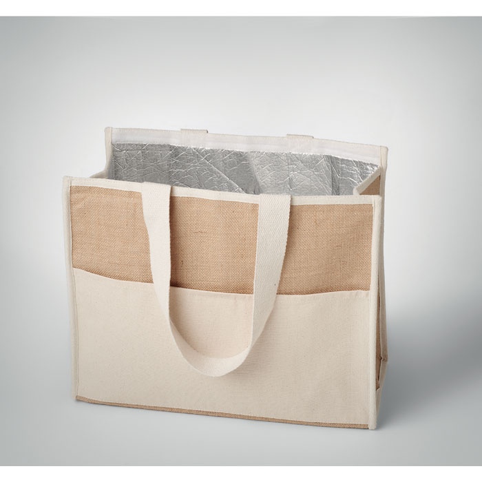 Sac shopping en toile et jute - CAMPO DE GELI 7