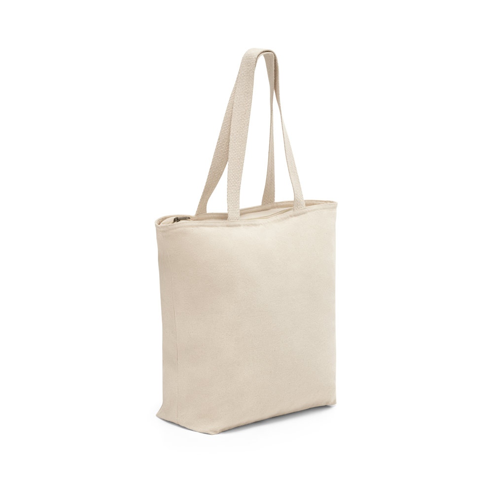 HACKNEY. Sac 100% coton avec fermeture éclair (280 g/m²) 2