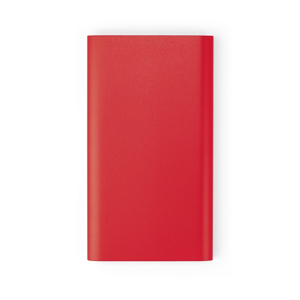 CASSINI. Power bank 4 000 mAh avec chargeur sans fil 5W en aluminium recyclé (100 % rAL) 10