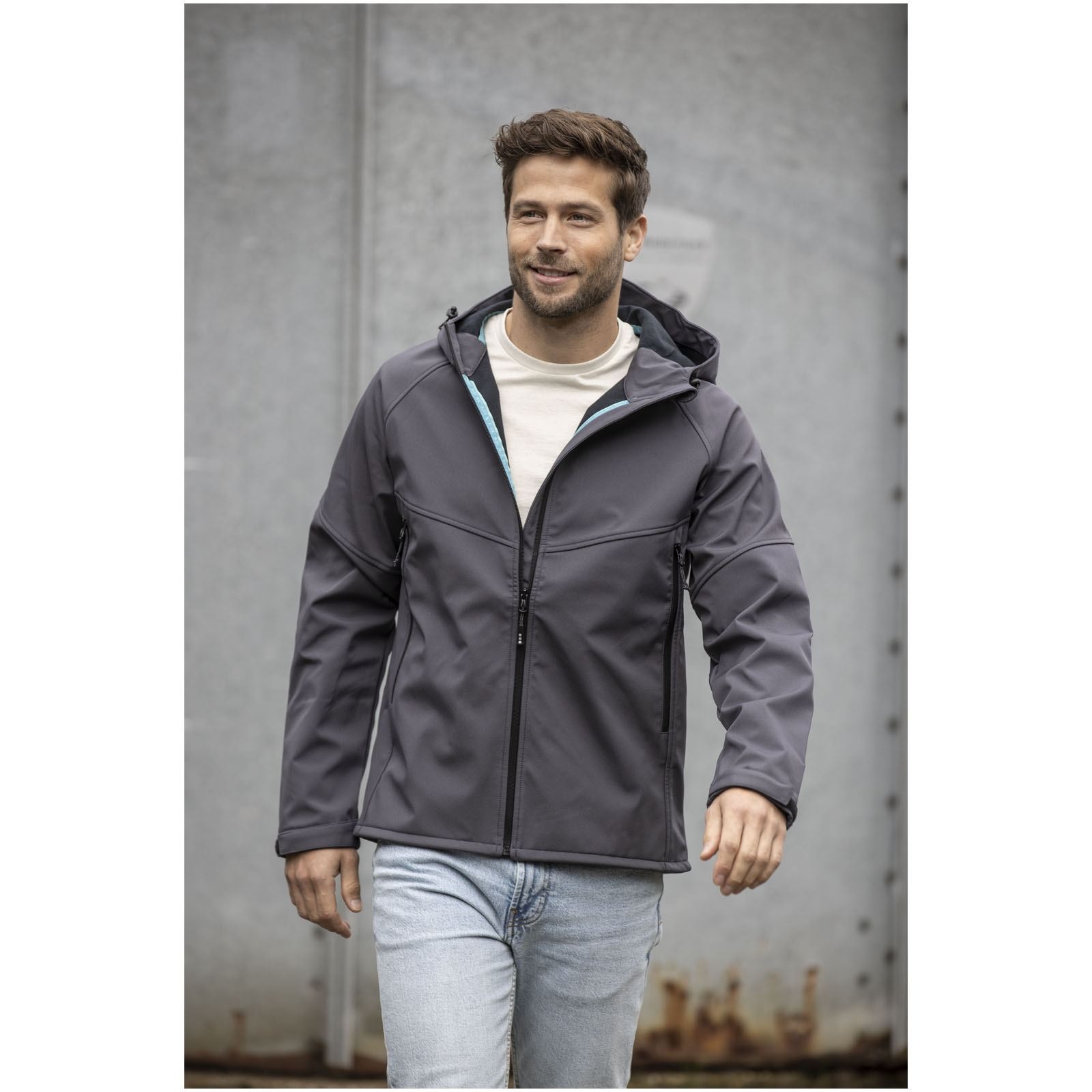 Veste softshell recyclée homme Coltan 16
