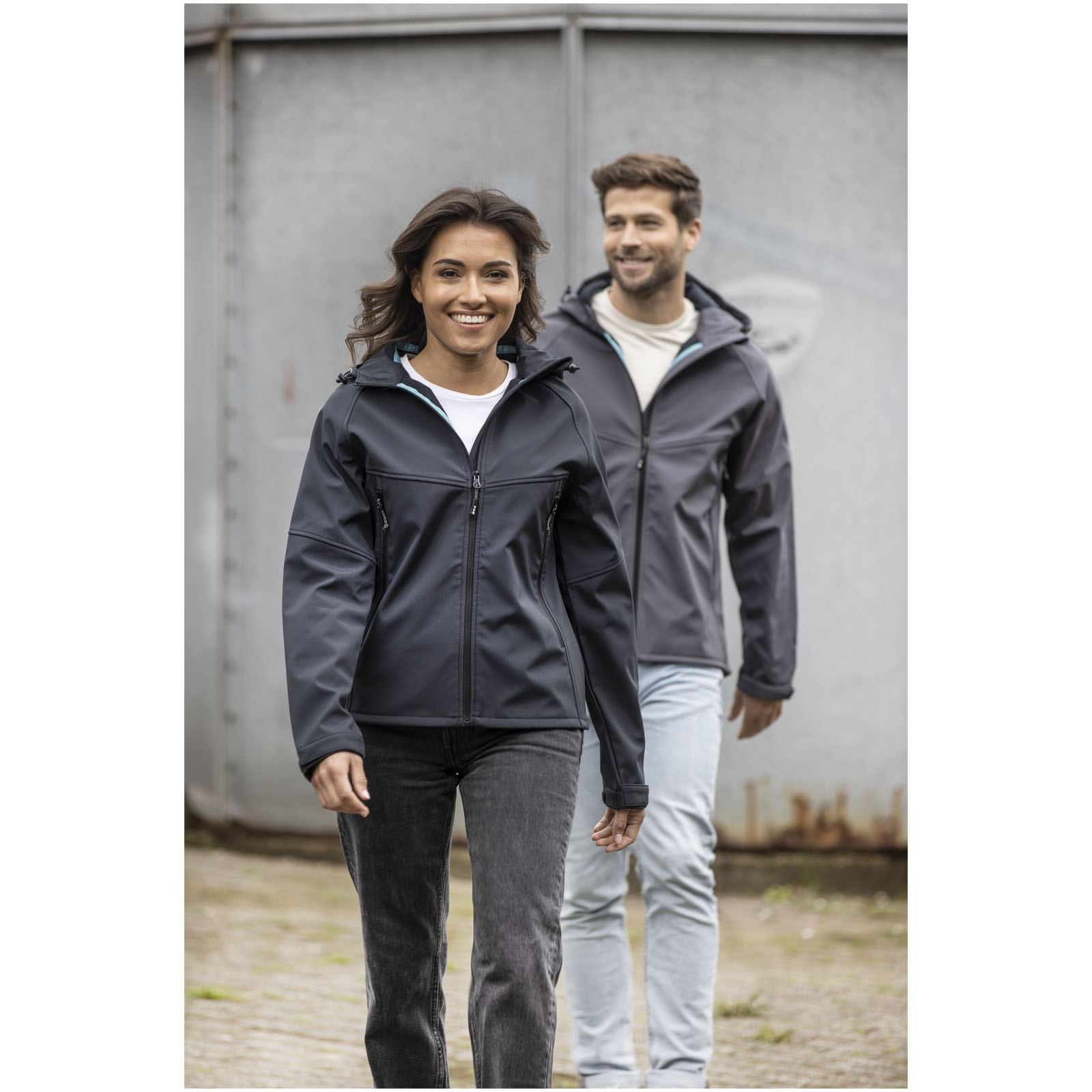 Veste softshell recyclée homme Coltan 18
