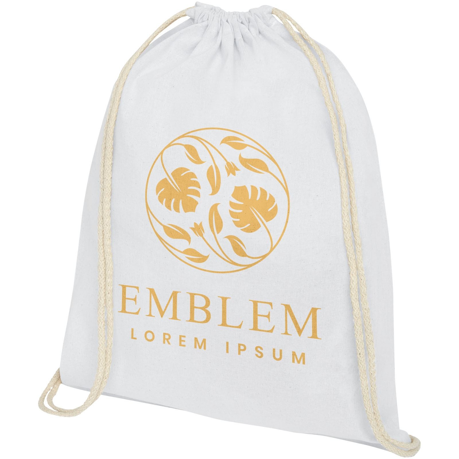 Sac à dos Oregon en coton de 140 g/m² avec cordon de serrage 5L 28