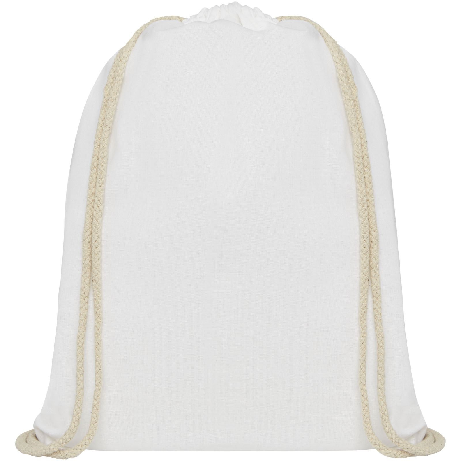Sac à dos Oregon en coton de 140 g/m² avec cordon de serrage 5L 19