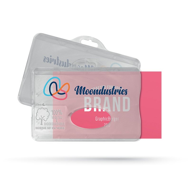 PORTE-BADGE PROTEGE BADGE 100% VEGETAL