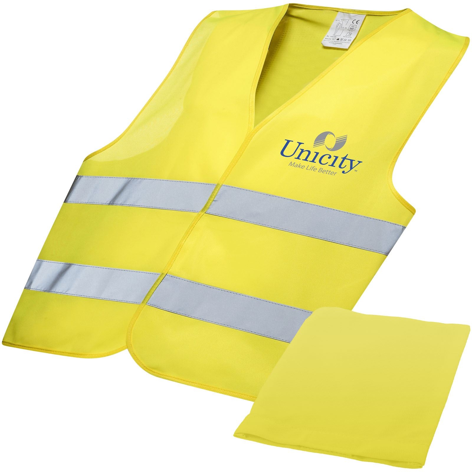 Gilet de sécurité dans une pochette pour usage professionnel Watch-out RFX™ 3