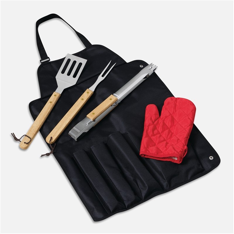 Tablier avec couverts de barbecue GREAT BBQ