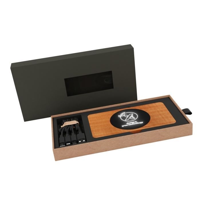 Batterie externe wireless extra wood 5000 (Import)