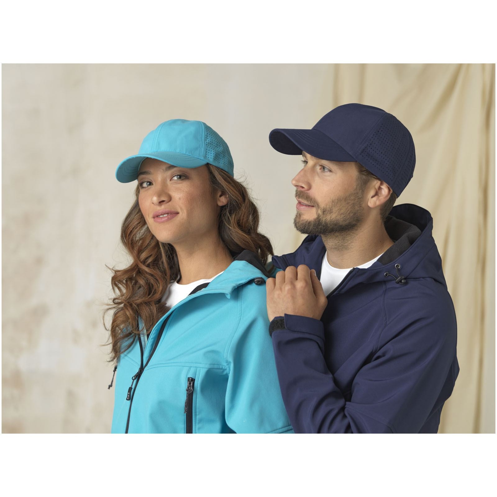 Casquette 6 panneaux Mica GRS recyclée ajustée 20