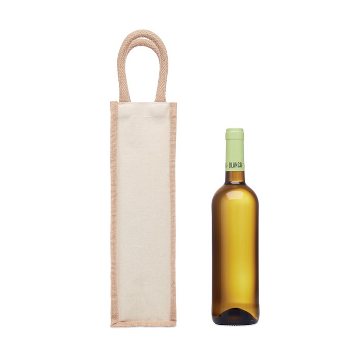 Sac en jute pour une bouteille - CAMPO DI VINO 3