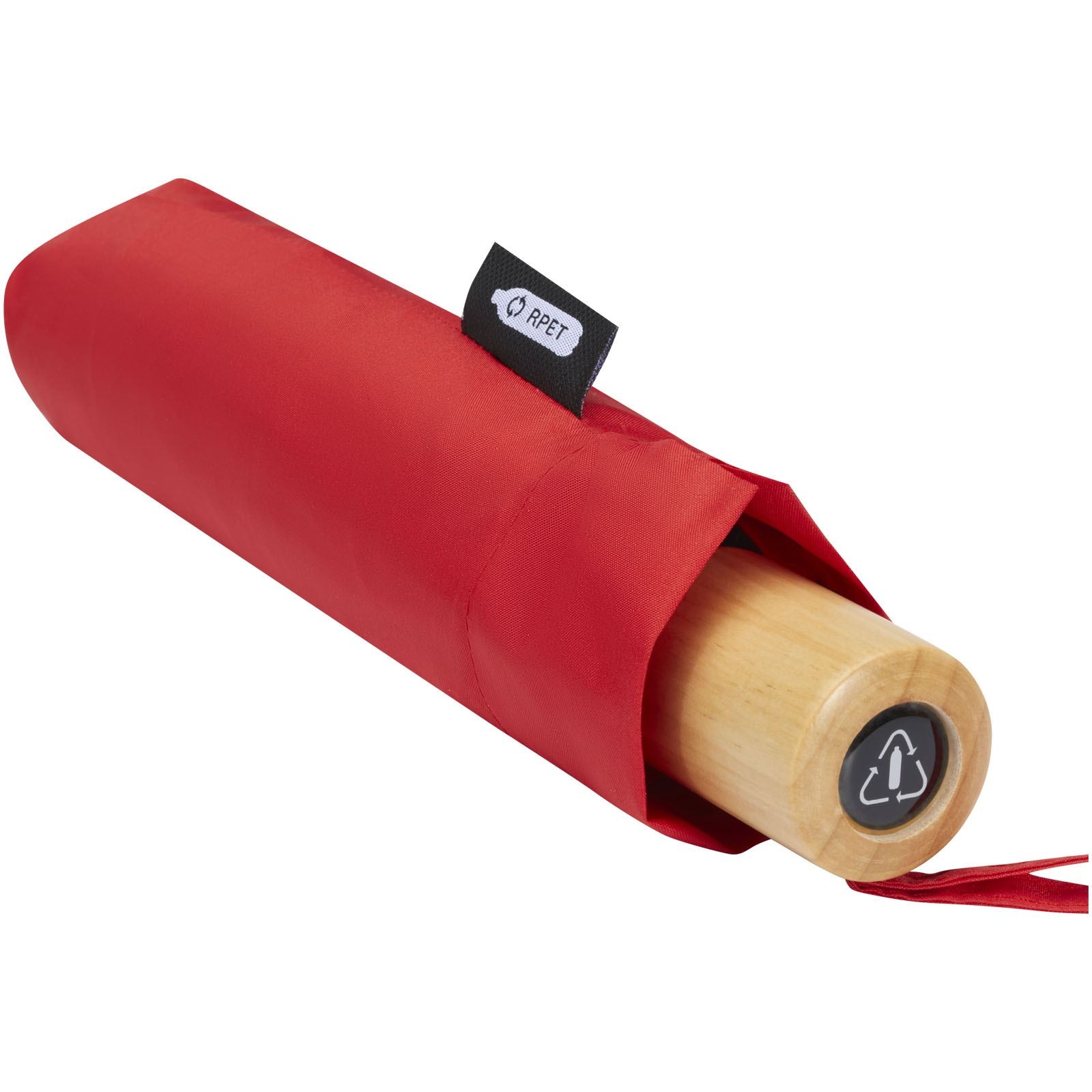 Parapluie 21" pliable windproof en PET recyclé Birgit 30