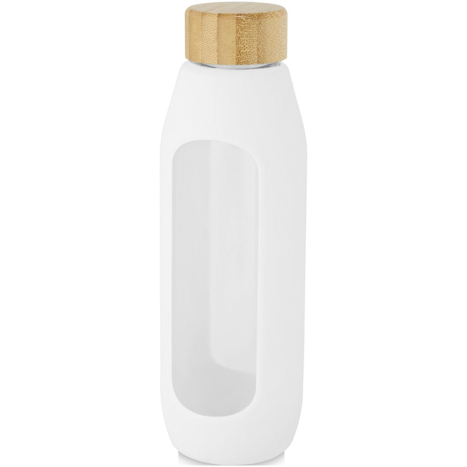 Bouteille Tidan de 600 ml en verre borosilicate avec grip en silicone 20
