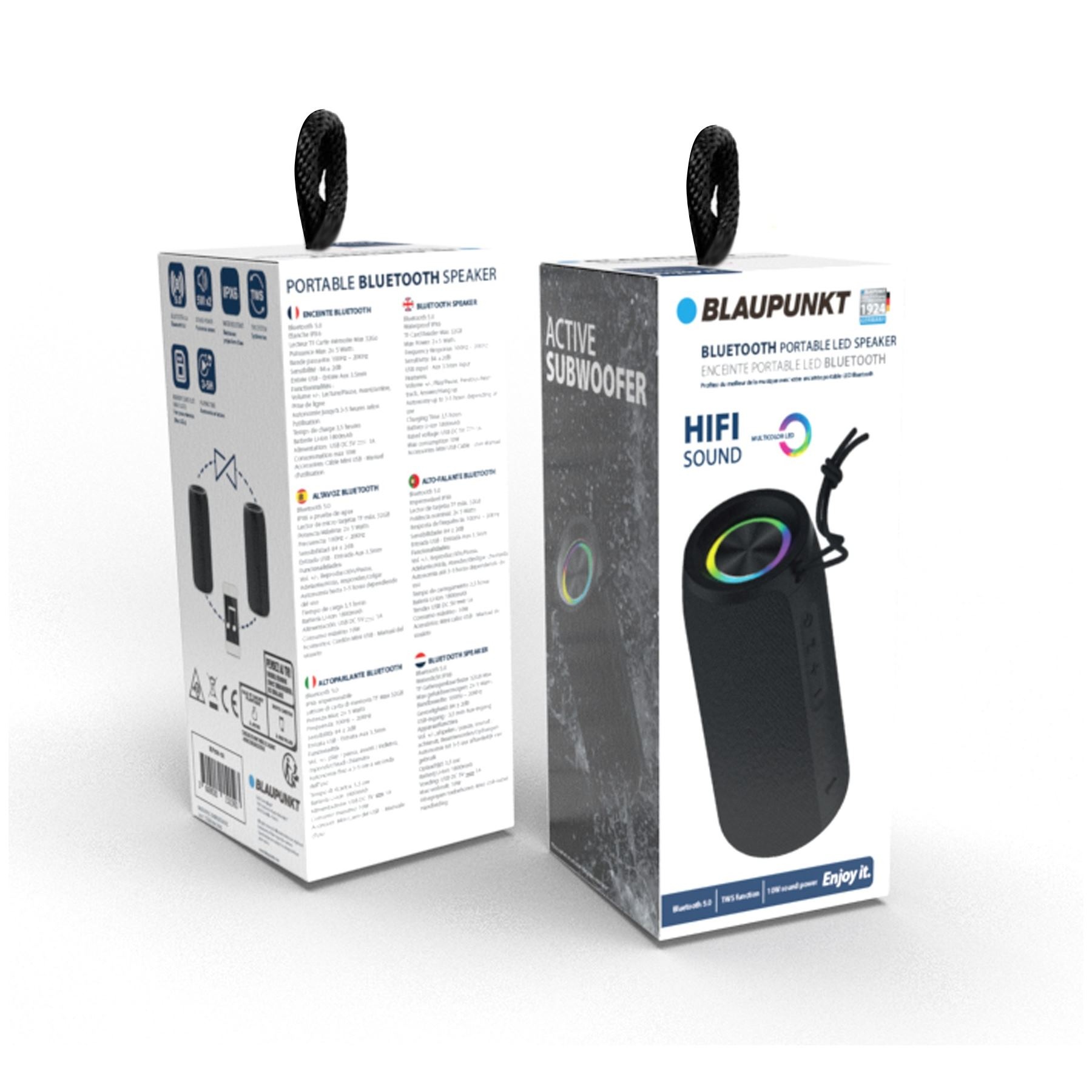 Enceinte LED 10W - BLAUPUNKT 6