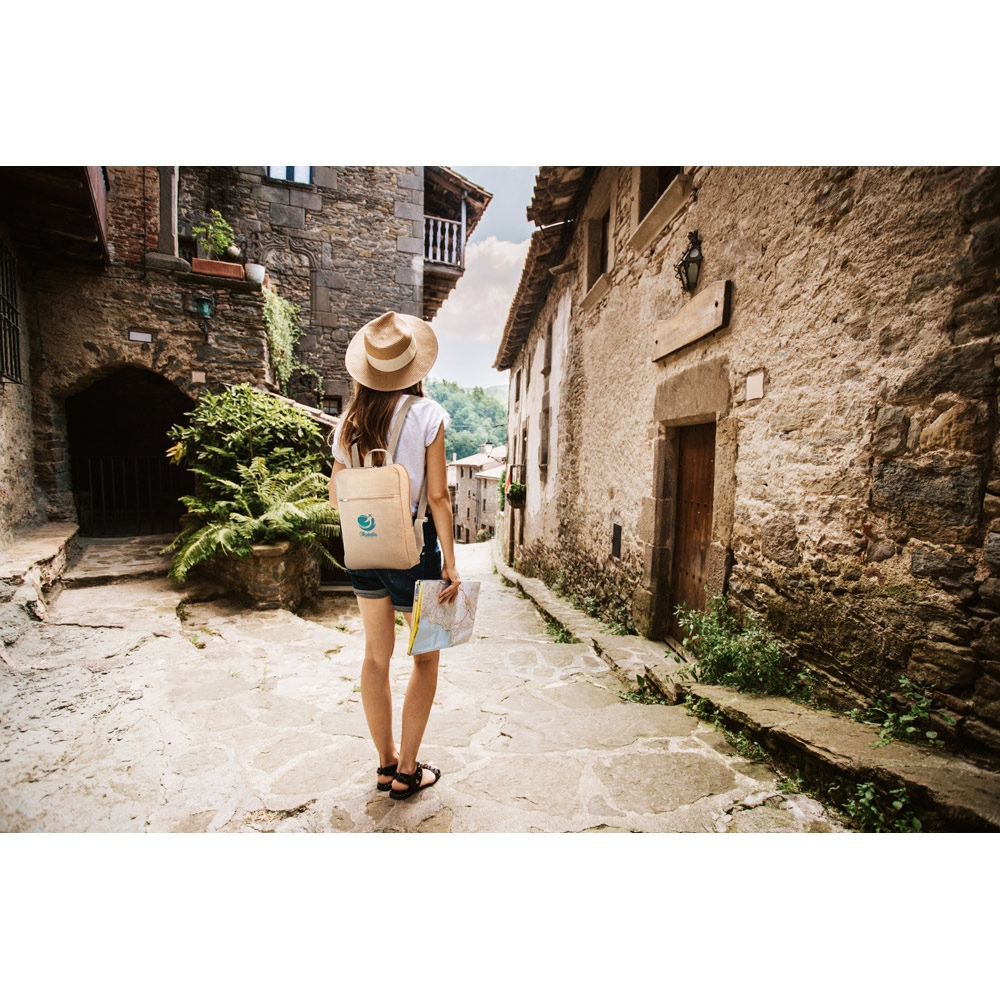 MARBELLA. Sac à dos en juco (275 g/m²) 3