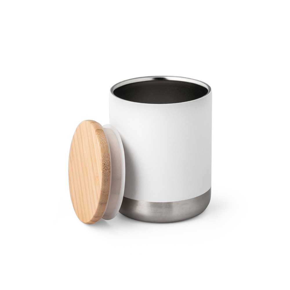 NORRE TUMBLER. Verre en acier inoxydable (36% recyclée), double parois 370 mL 13