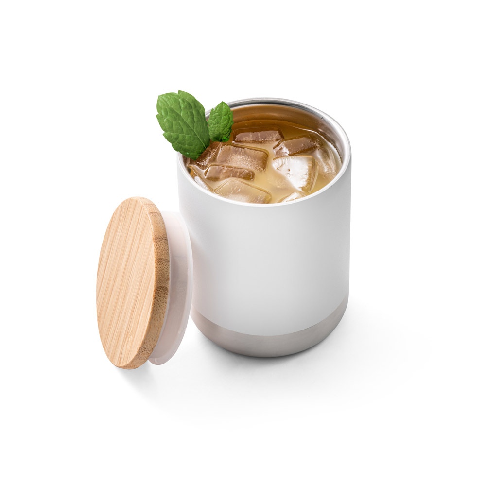 NORRE TUMBLER. Verre en acier inoxydable (36% recyclée), double parois 370 mL 14