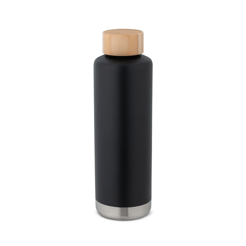 NORRE BOTTLE. Bouteille en acier inoxydable (36% recyclée) avec double paroi isolée sous vide 640 mL 2