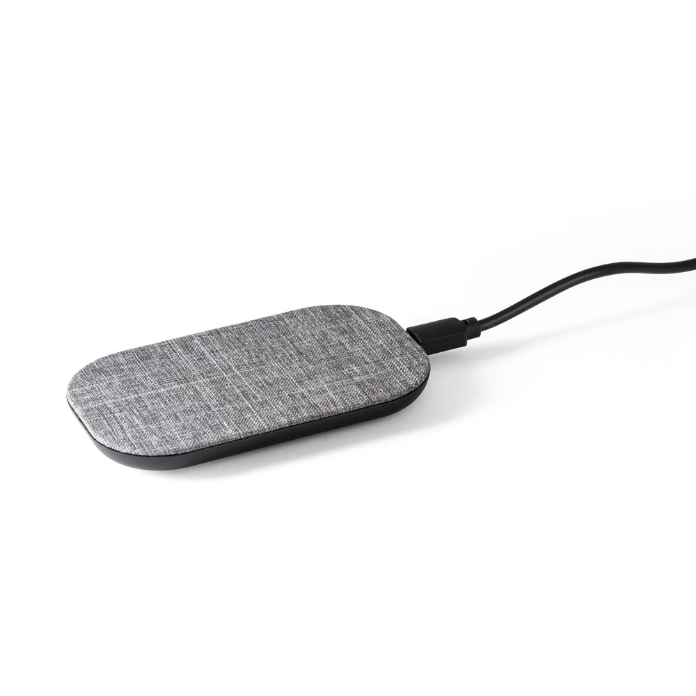 RENEWAL CHARGER. Chargeur sans fil rapide 15W en PET recyclé (100 % rPET) 6