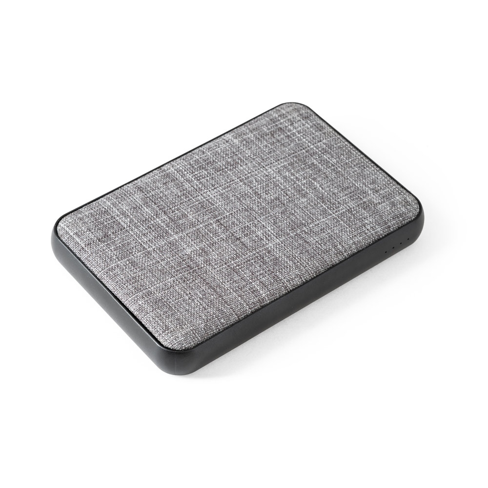RENEWAL BATTERY. Power bank 5 000 mAh en PET recyclé (100 % rPET) 5
