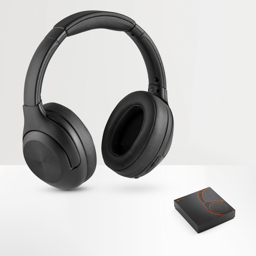 MELODY. Casque audio sans fil en PU avec transmission BT 5'0