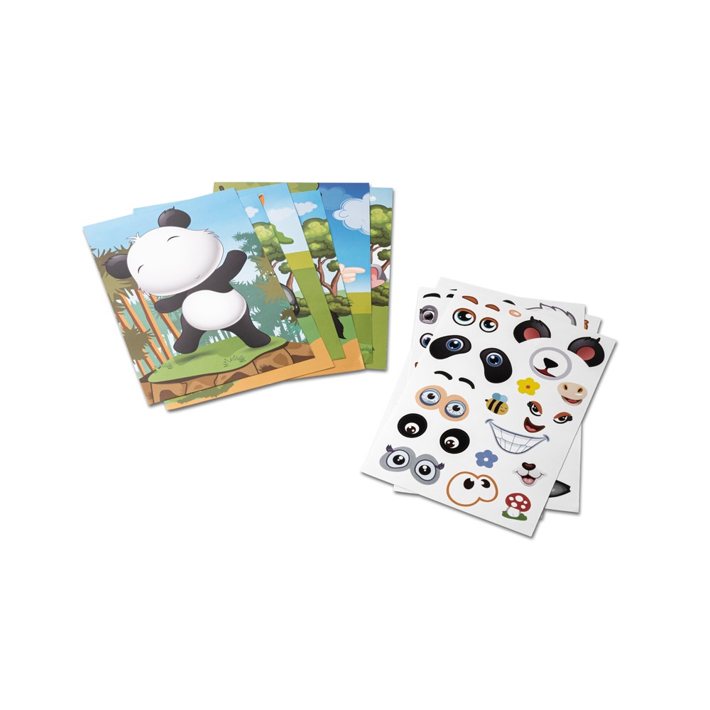 MADAGASCAR. Jeu d'autocollants avec six feuilles 2