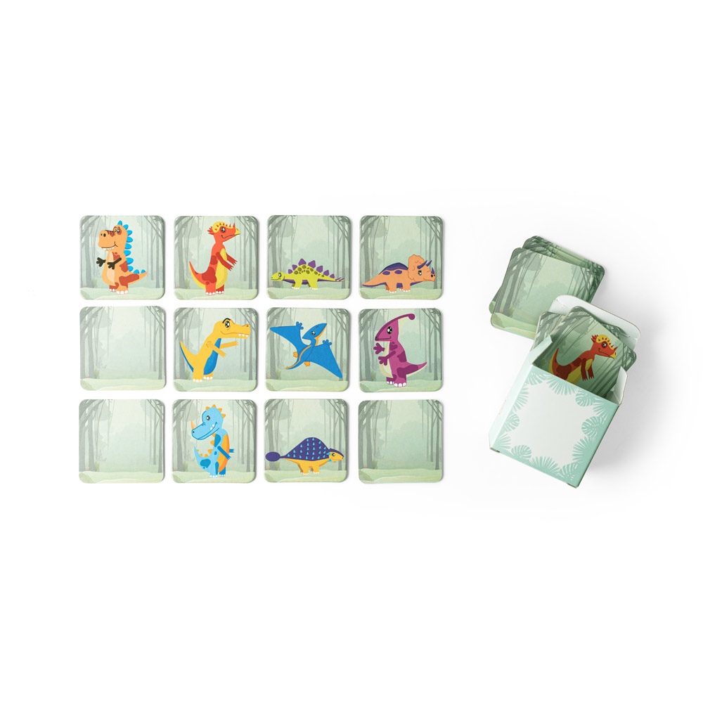 TRICERATOPS. Jeu de mémoire avec 20 pièces 6