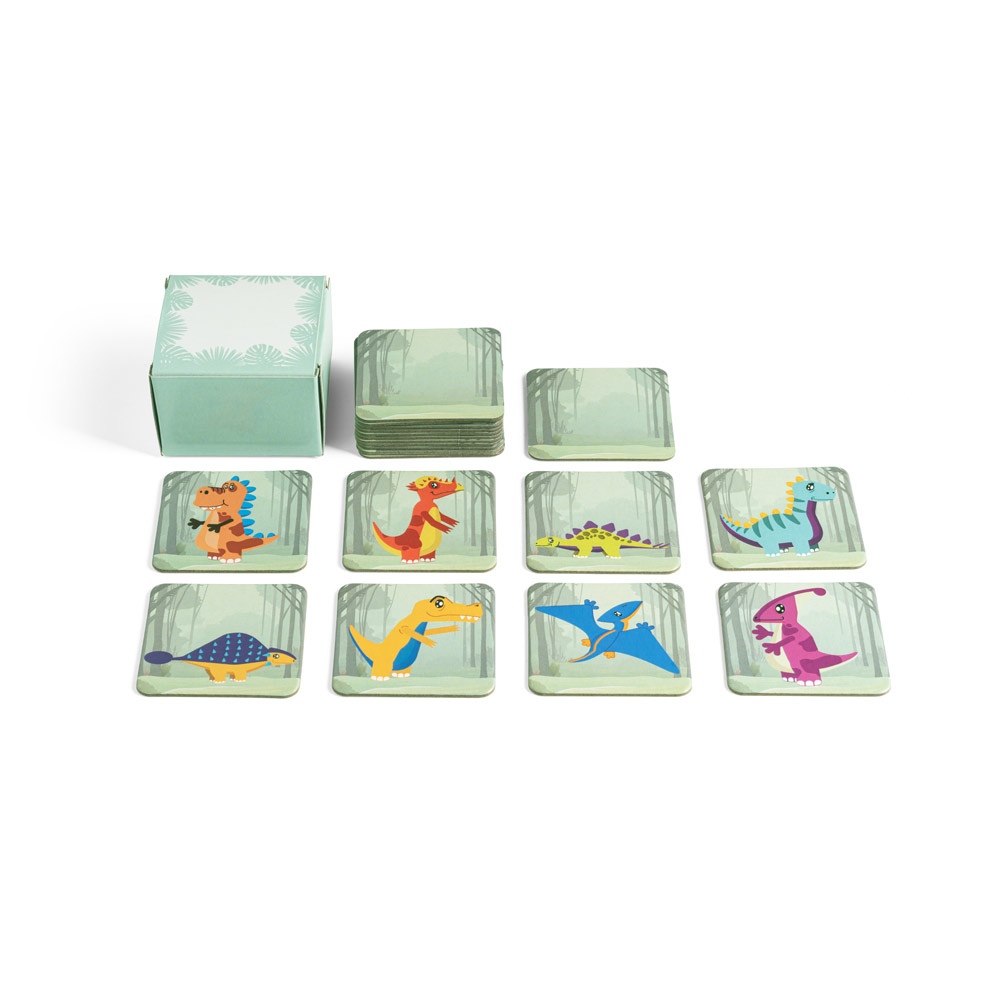 TRICERATOPS. Jeu de mémoire avec 20 pièces 7