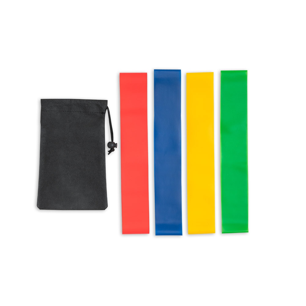 BURPEE. Jeu de bandes élastiques avec pochette en non-tissé 2