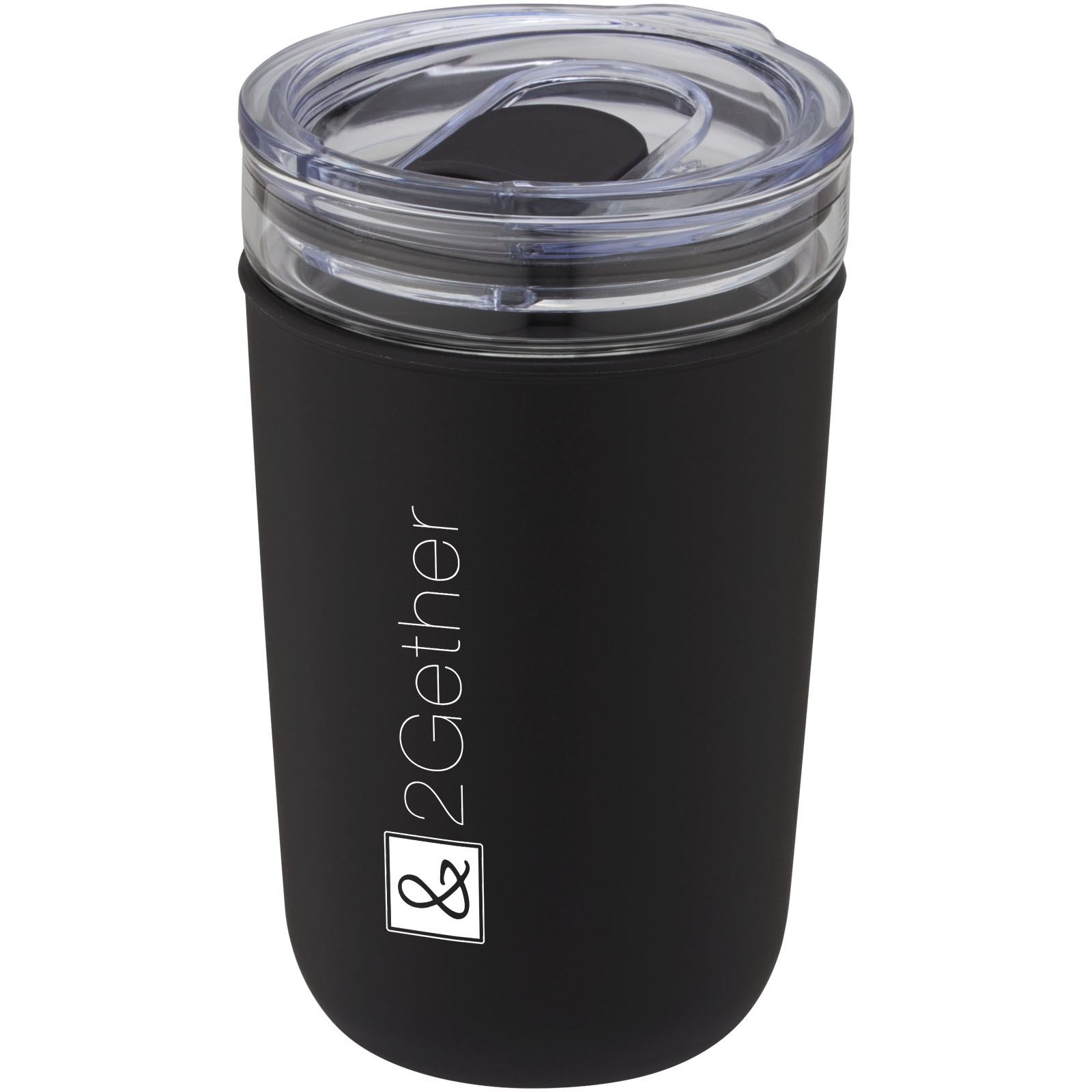 Gobelet en verre Bello de 420 ml avec paroi extérieure en plastique recyclé 8