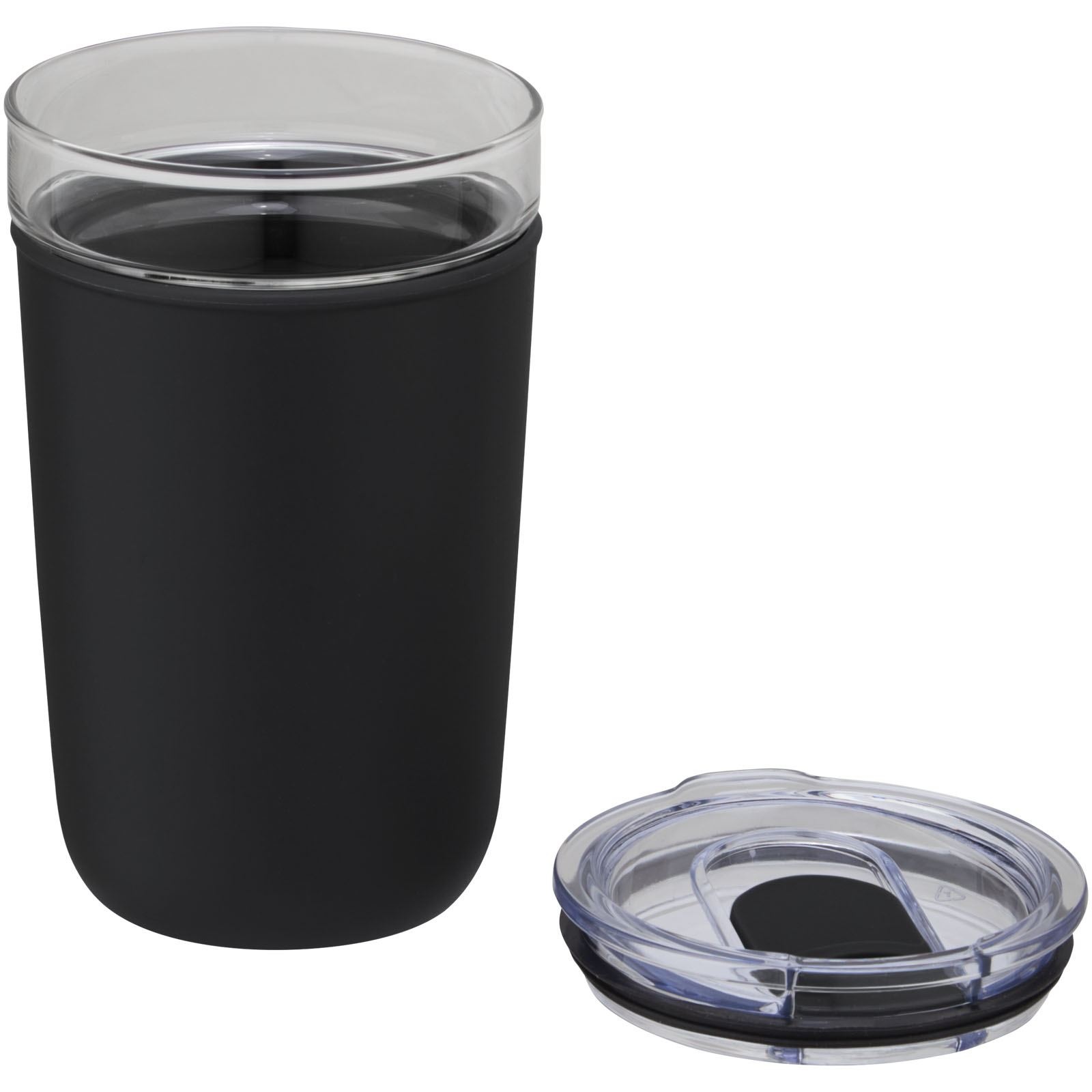 Gobelet en verre Bello de 420 ml avec paroi extérieure en plastique recyclé 11