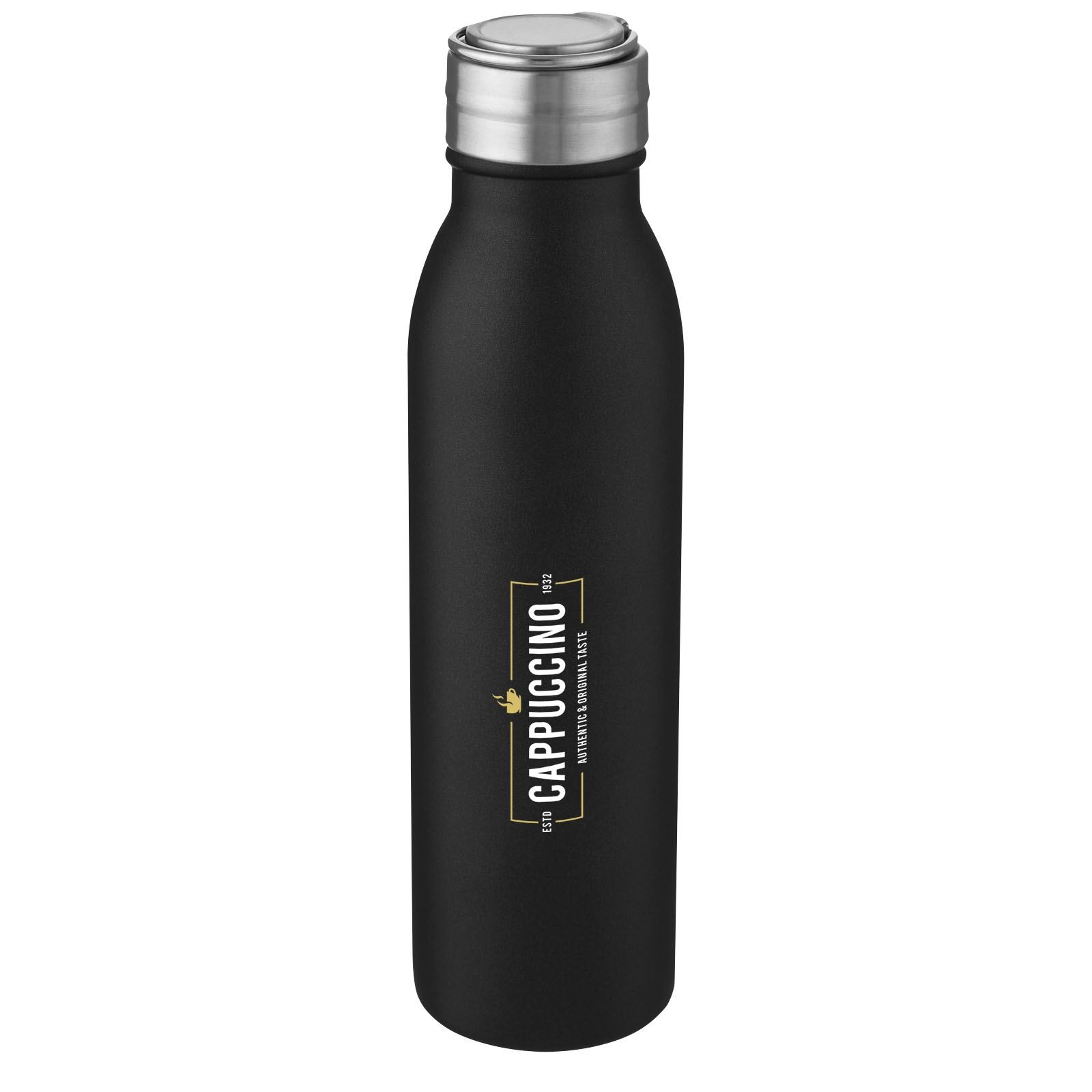 Bouteille de sport Harper 700 ml en acier inoxydable avec boucle métallique 8