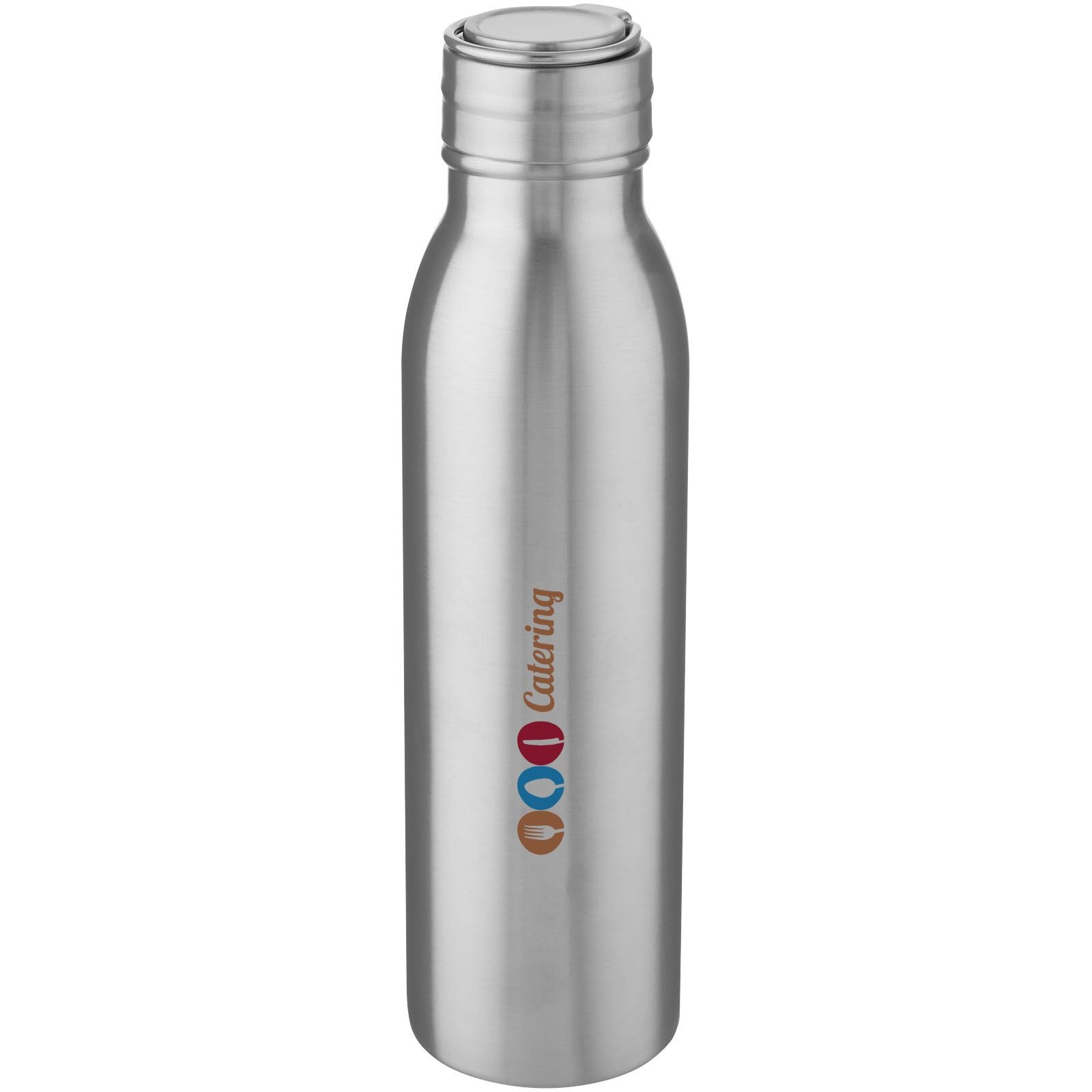 Bouteille de sport Harper 700 ml en acier inoxydable avec boucle métallique 10