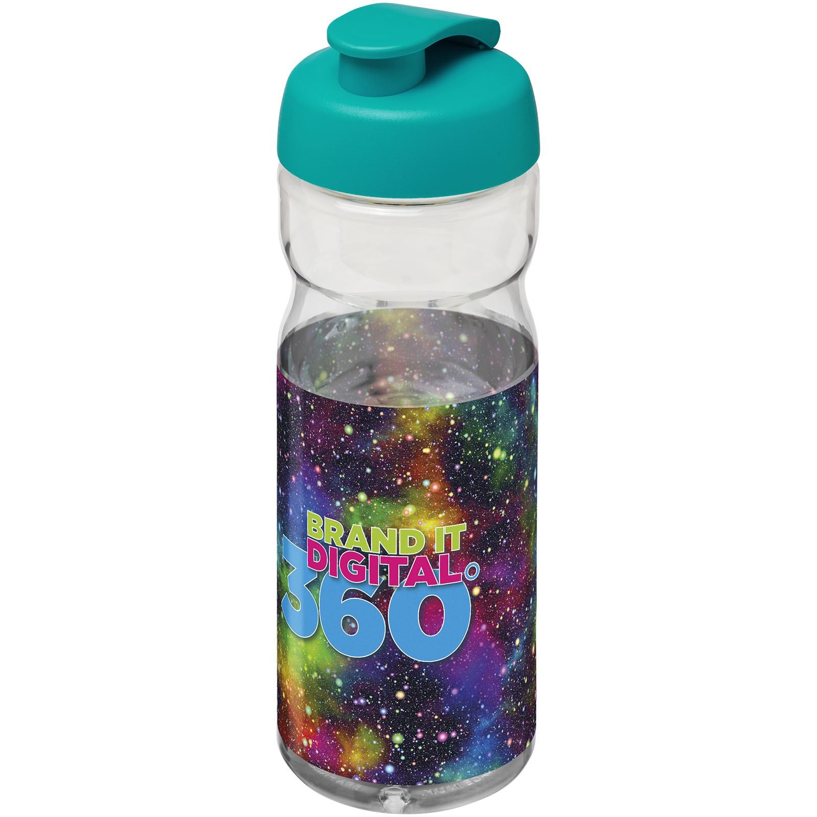 Bouteille de sport H2O Active® Base Tritan™ de 650 ml à couvercle à clapet 52