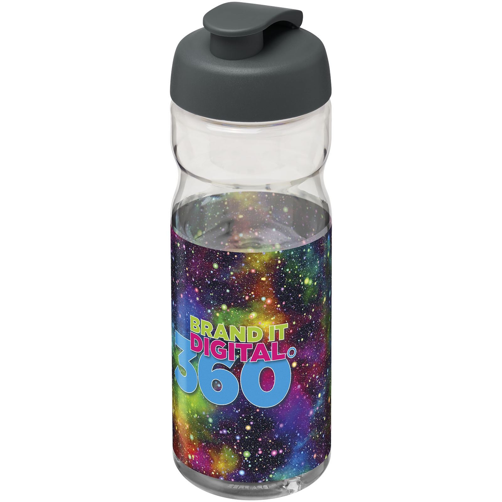 Bouteille de sport H2O Active® Base Tritan™ de 650 ml à couvercle à clapet 53