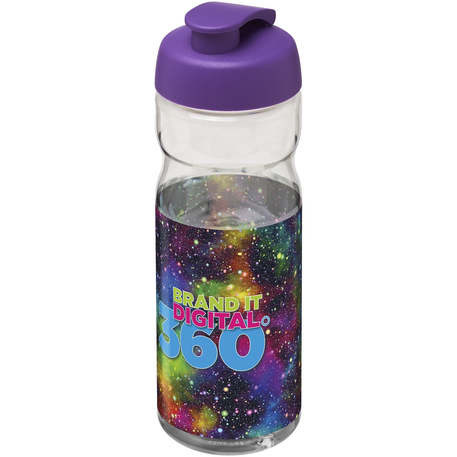 Bouteille de sport H2O Active® Base Tritan™ de 650 ml à couvercle à clapet 58