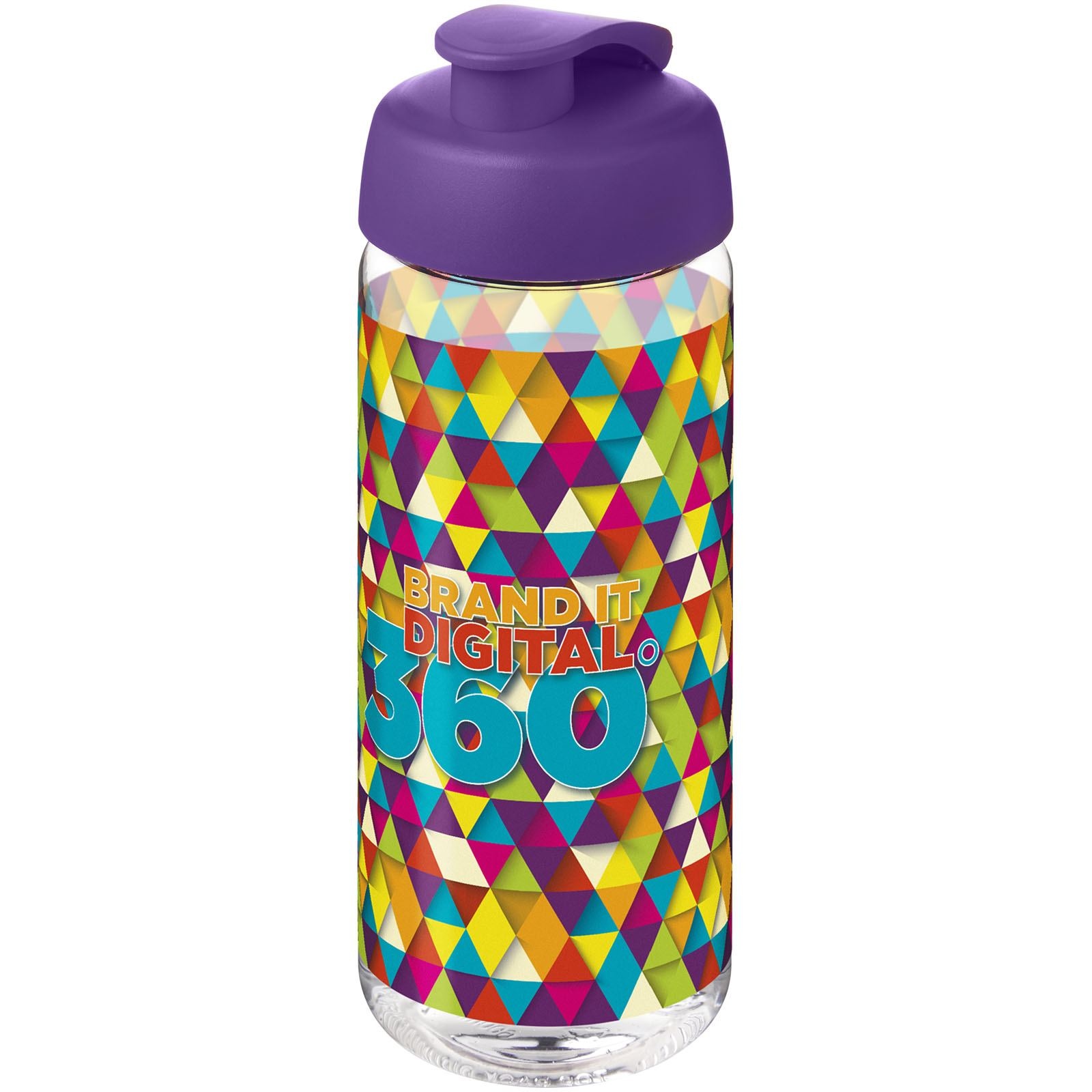 Bouteille de sport H2O Active® Octave Tritan™ de 600 ml avec couvercle à clapet 34