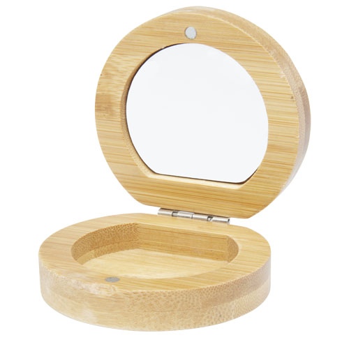 Miroir de poche Afrodit en bambou