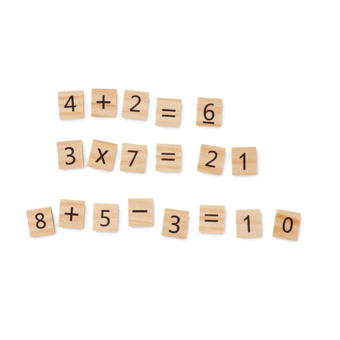 Jeu de comptage éducatif en boi - EDUCOUNT 3