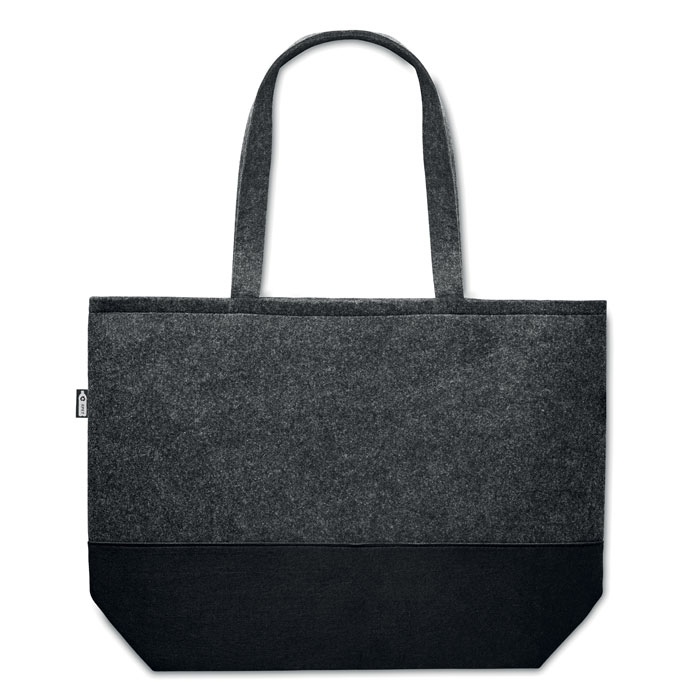 Sac shopping en feutre RPET - DUO INDICO 5