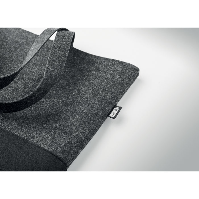Sac shopping en feutre RPET - DUO INDICO 6