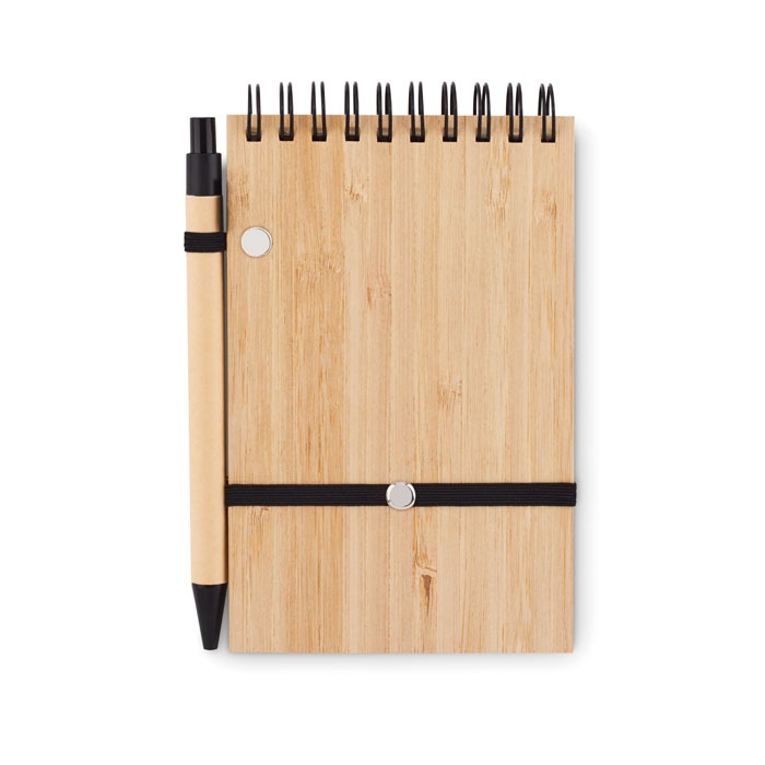 Set de bloc-notes A6 en bambou - SONORABAM 3