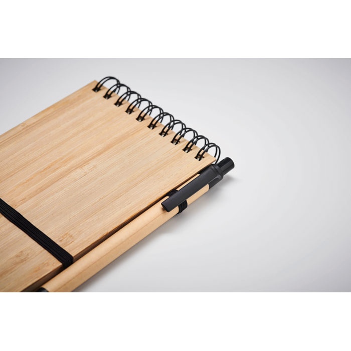 Set de bloc-notes A6 en bambou - SONORABAM 6