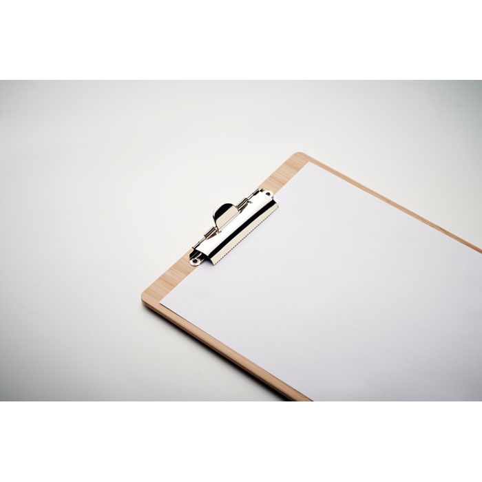 Porte-bloc en bambou A4 - CLIPBO 7