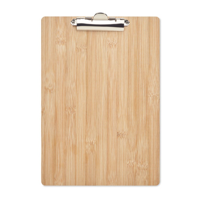 Porte-bloc en bambou A4 - CLIPBO