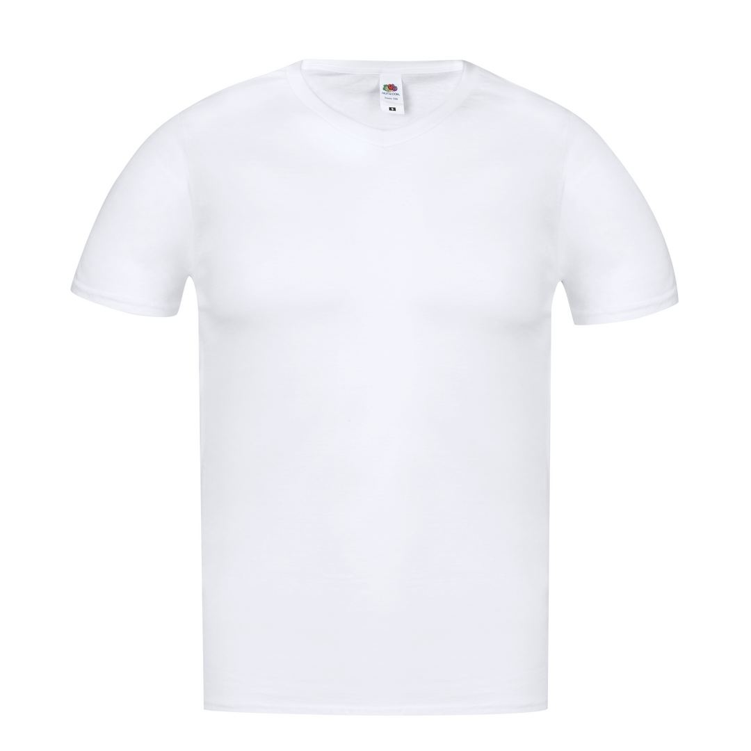 T-Shirt Adulte Blanc - Iconic V-Neck 3