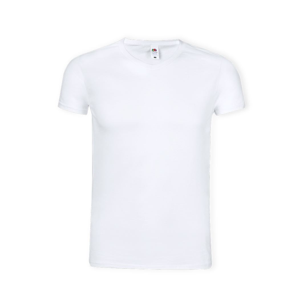 T-Shirt Adulte Blanc - Iconic V-Neck 2