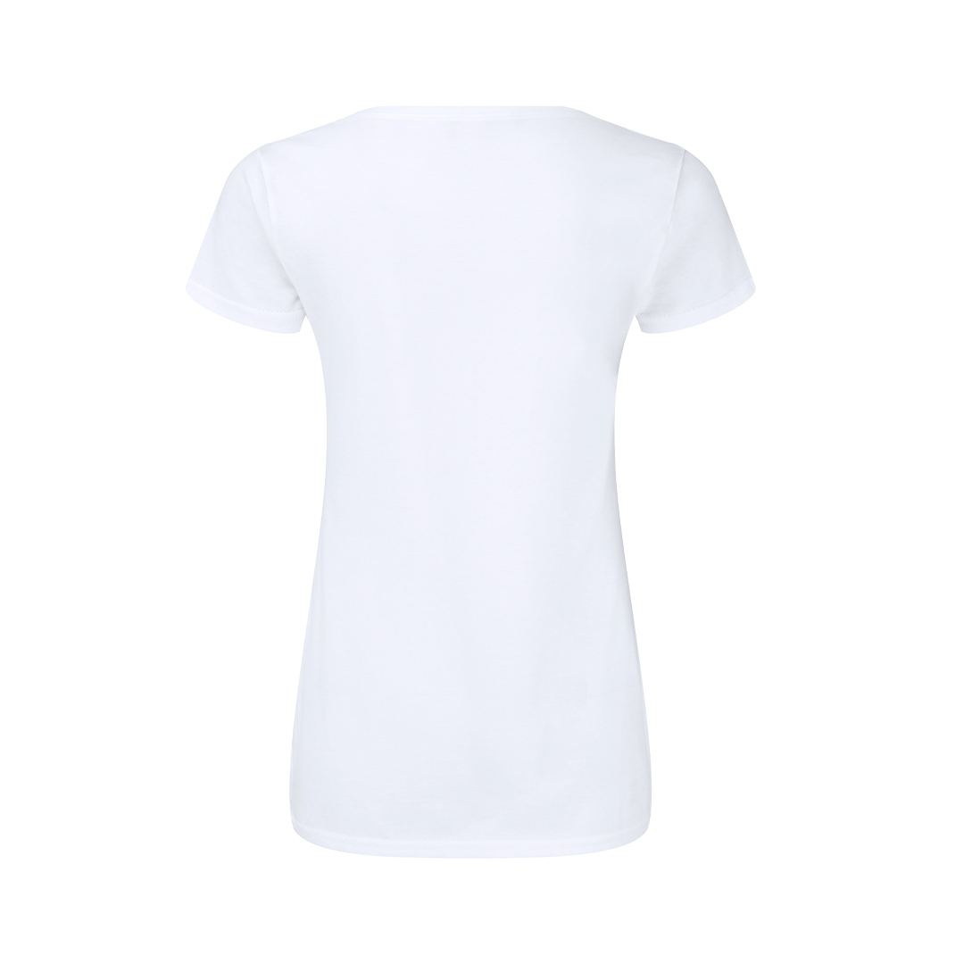 T-Shirt Femme Blanc - Iconic V-Neck 4