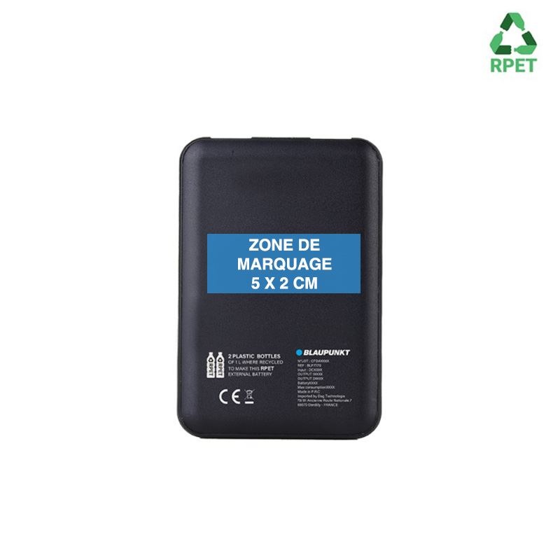 Batterie de secours RPET 5 000mAh - BLAUPUNKT 3