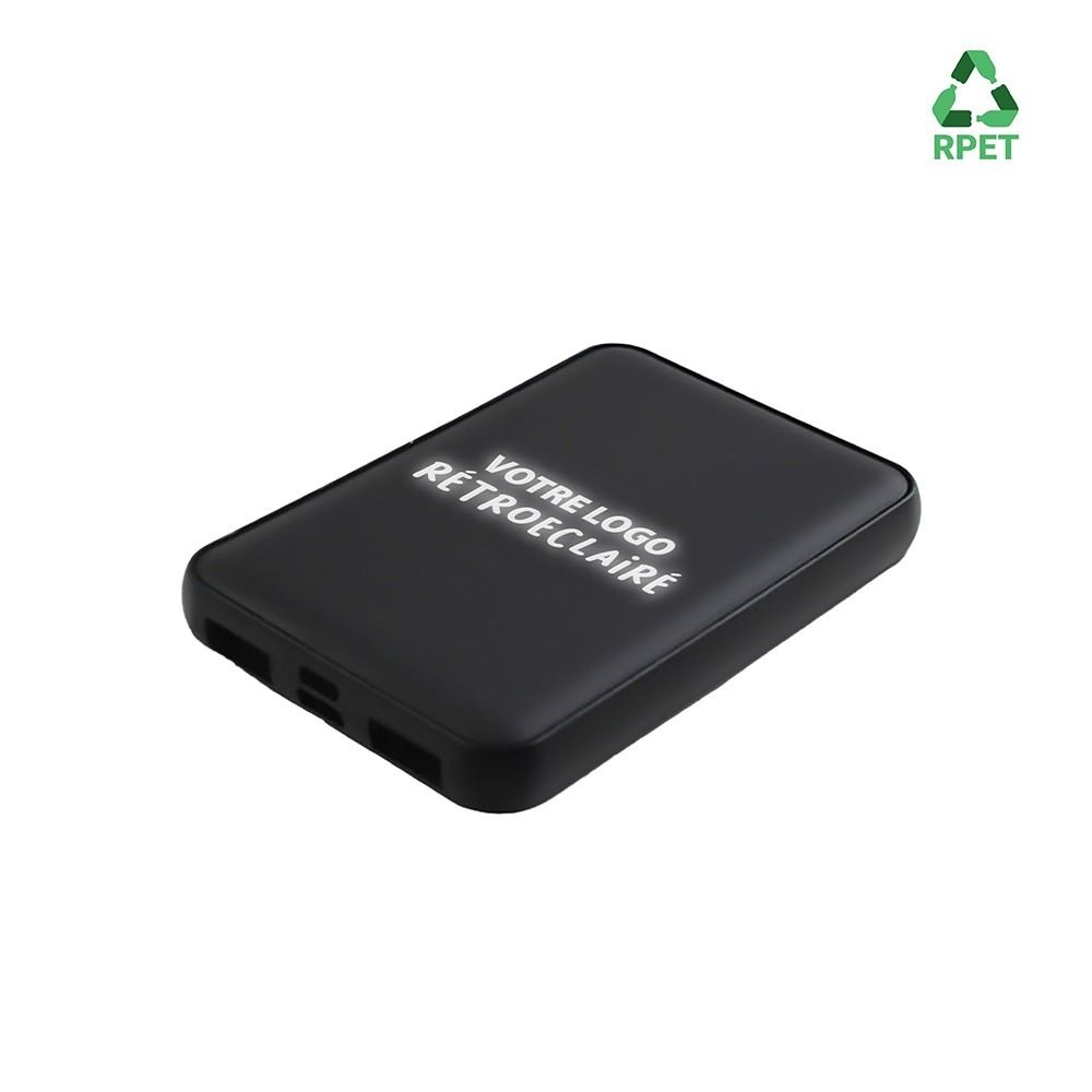 Batterie de secours RPET avec LED 5 000mAh - BLAUPUNKT 4