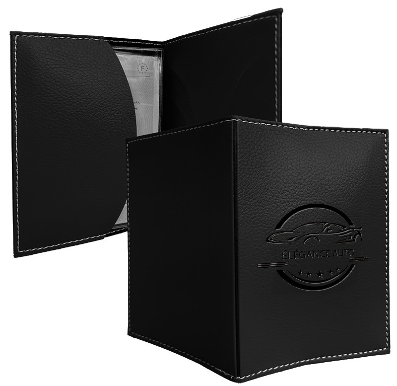 ETUI CARTE GRISE 2 VOLETS COUSU - Maroquinerie 2